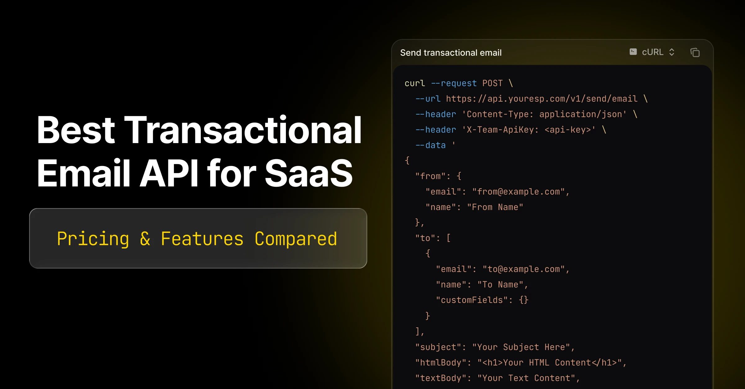 Best Transactional Email APIs for SaaS in 2026