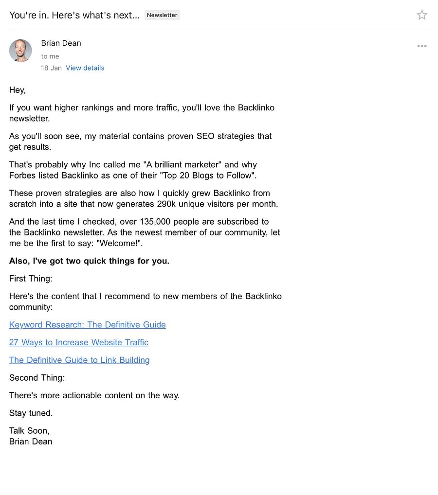 Send emails at the right time