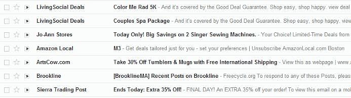 Creative email subject lines