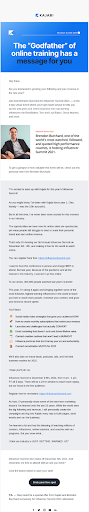 Influencer email