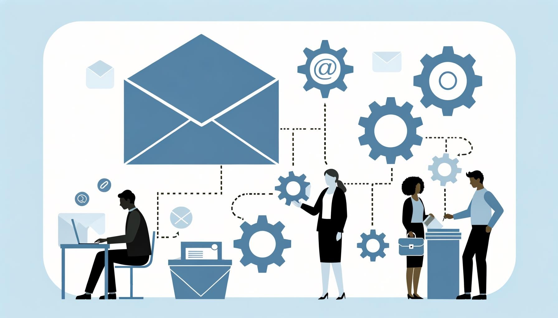 Creating automated flows in email marketing