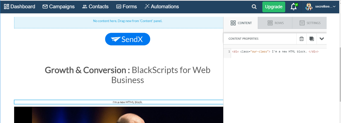 black scripts for web business