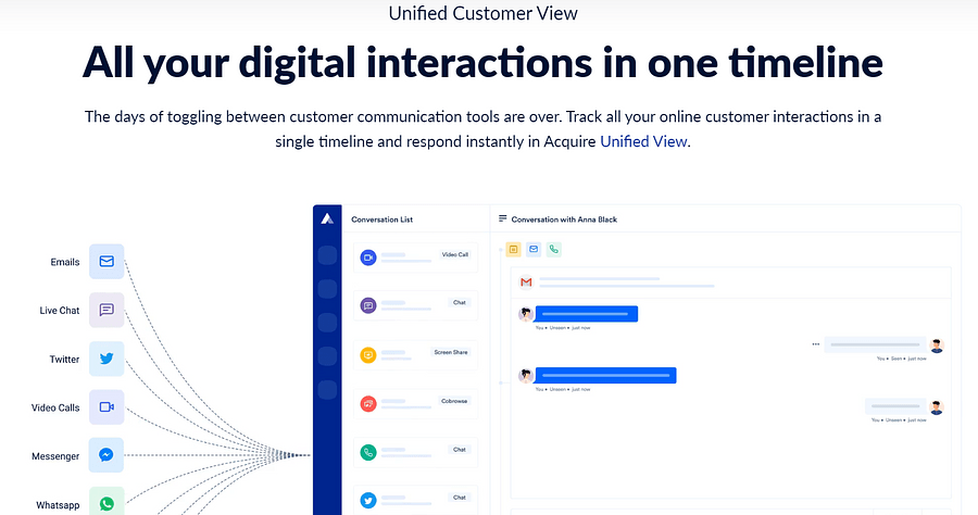 Acquire - ecommerce tool