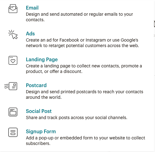 Mailchimp vs Constant Contact Features