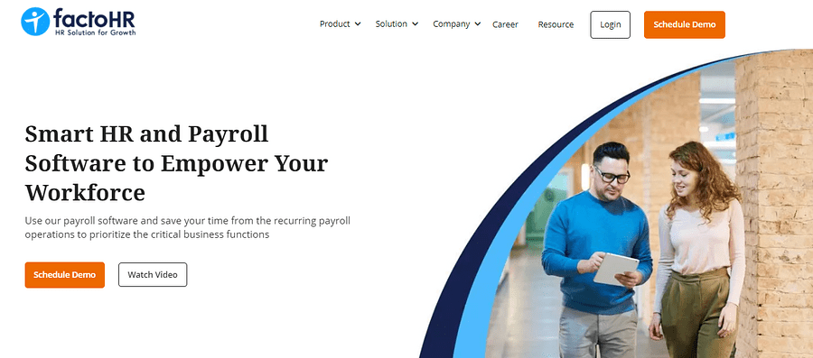 factoHR workforce management tool