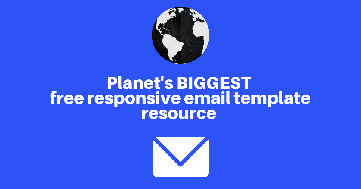 free responsive email template resource