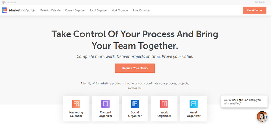 CoSchedule Marketing Suite