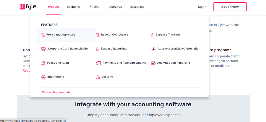 Fyle Integrate with your accounting software