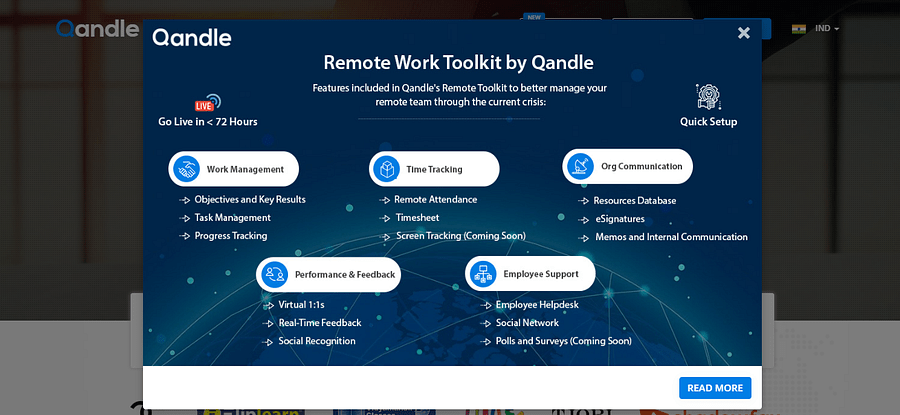 Qandle Remote Work Toolkit