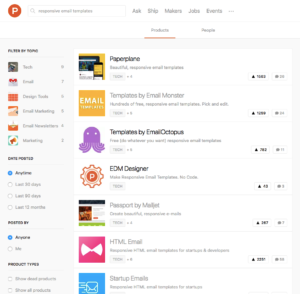 ProductHunt Email Templates