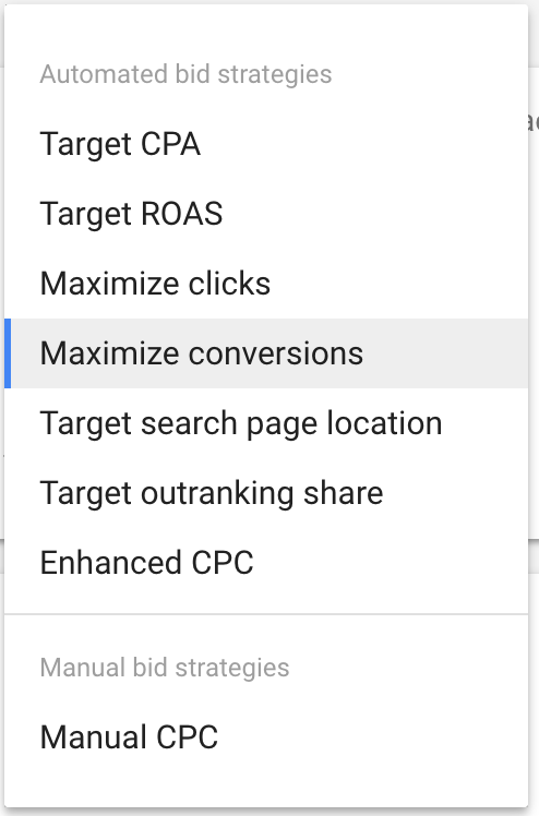 Google Ads CPC Types