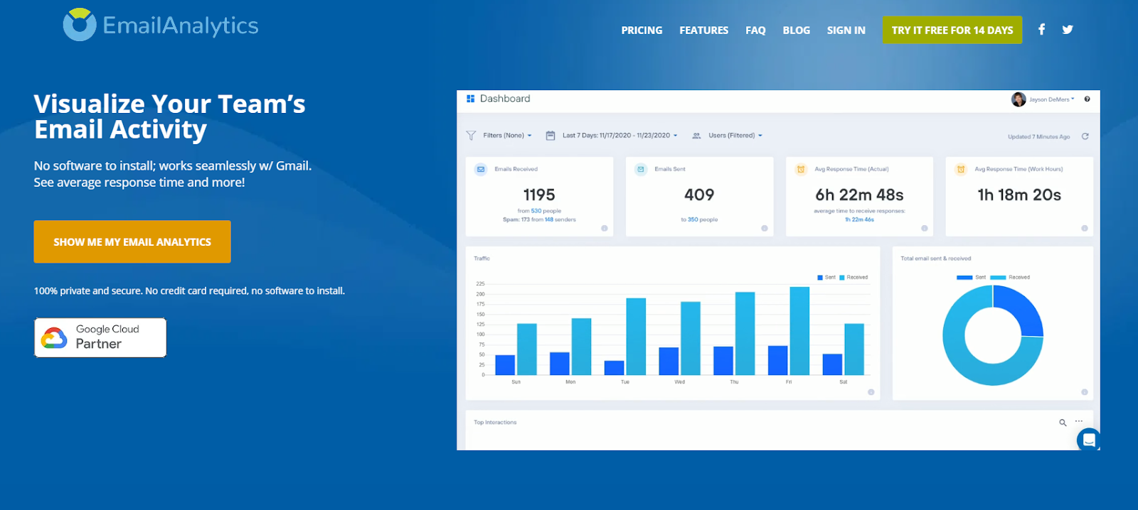 EmailAnalytics email tracker