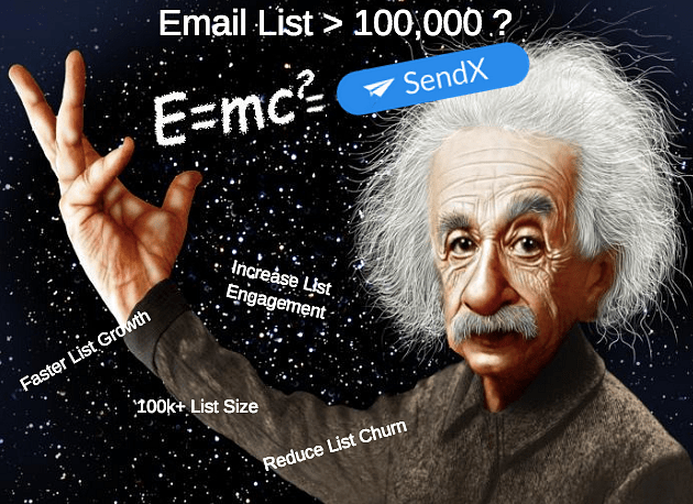 Email List Management for 100k email list - SendX