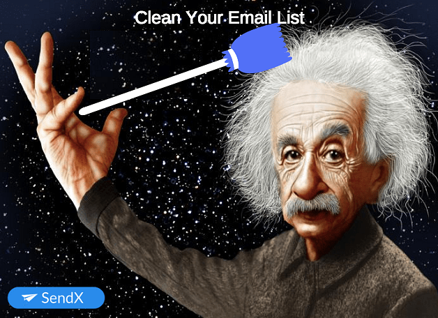 Clean your 100k email list - SendX