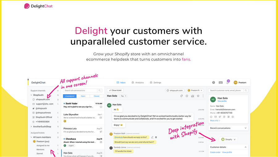 Delightchat as an e-commerce tool