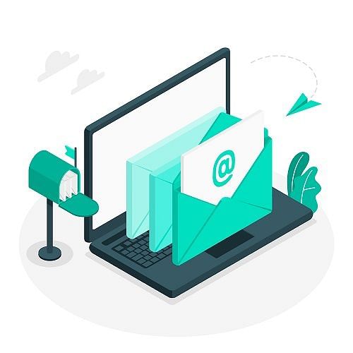 Email is an ideal way to interact with customers