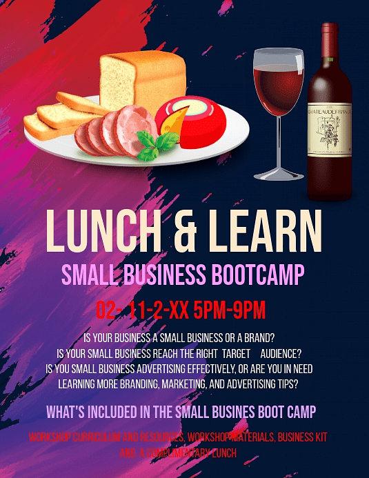Lunch & Learn small business bootcamp