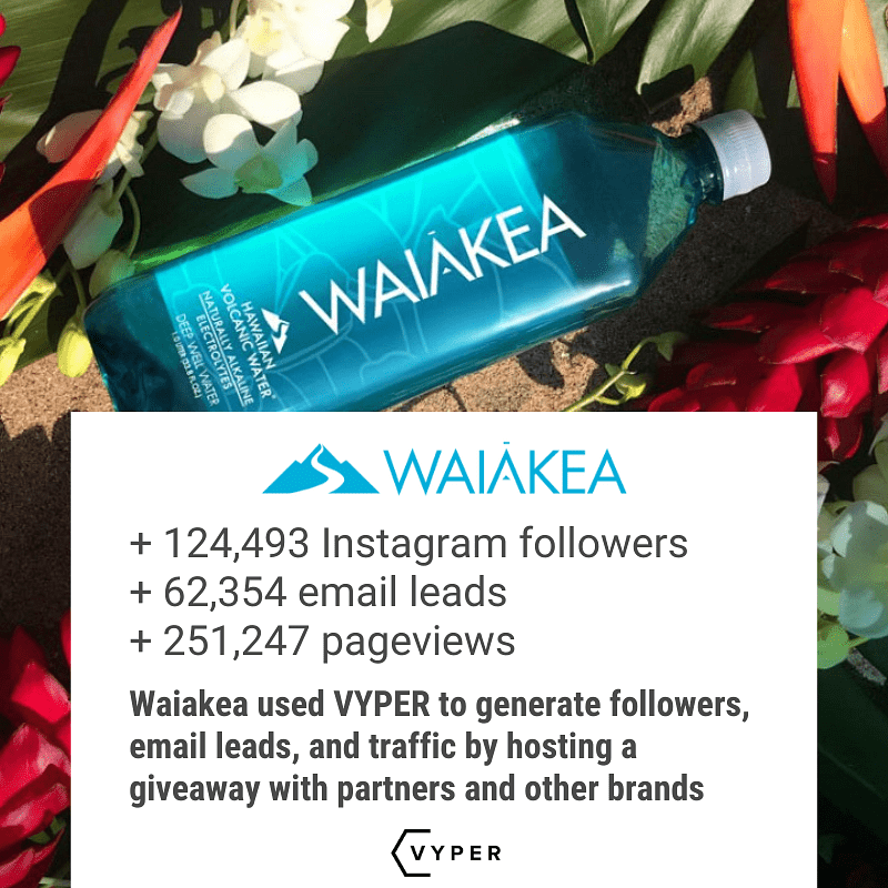 Waiakea Instagram following