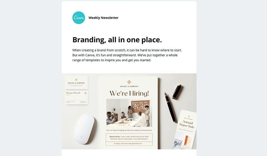 Branding all in one place