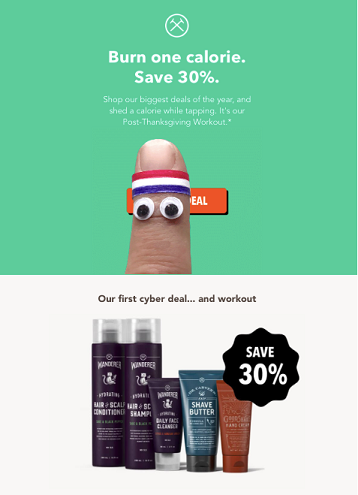Cyber Deal Retail Email Campaigns