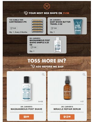 Dollar Shave Club Retail Email Marketing