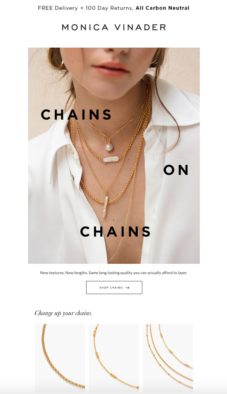 chains jewelry