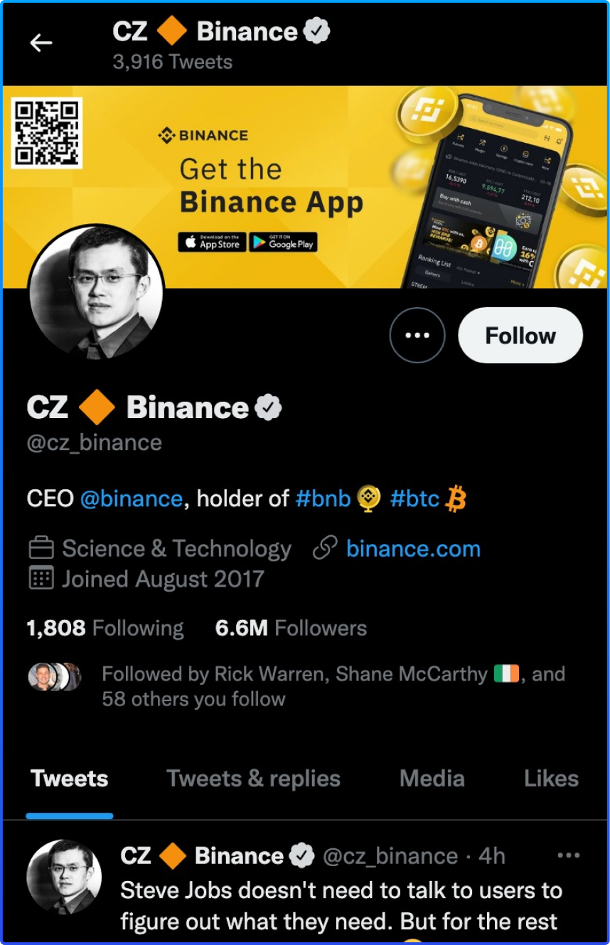 CZ-binance