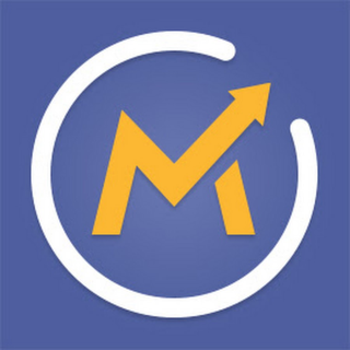 A blue square features a white circle with a yellow 