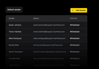 An email reply chain connects a 